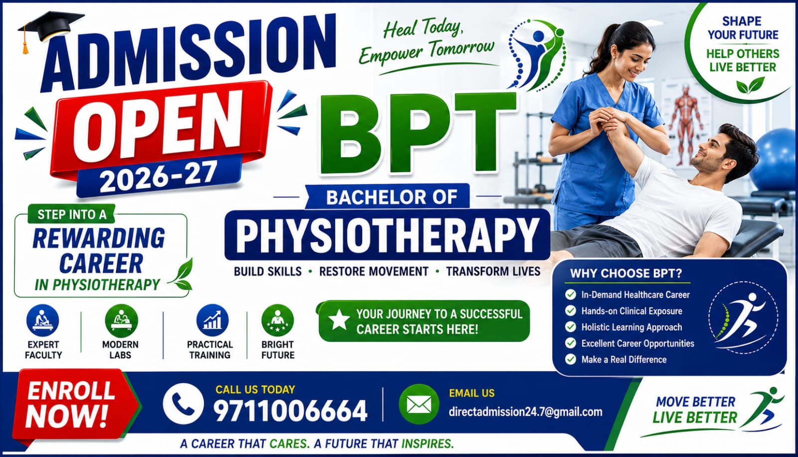 Bachelor in Physiotherapy